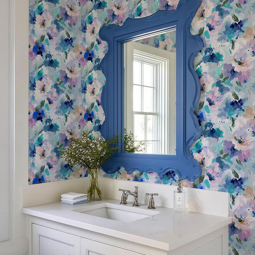 Blurred in Bloom Wallpaper