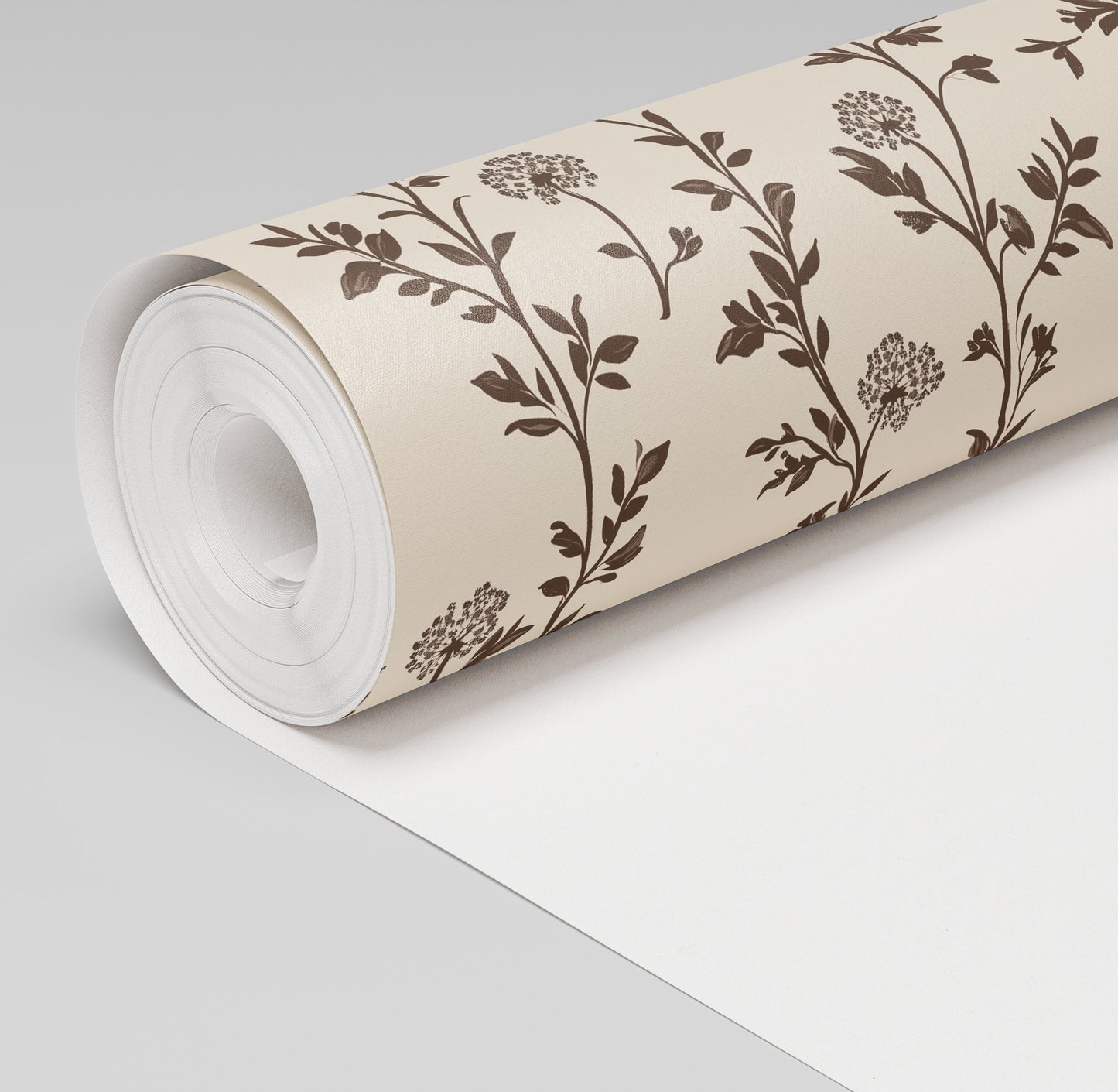 Mocha Vine Wallpaper