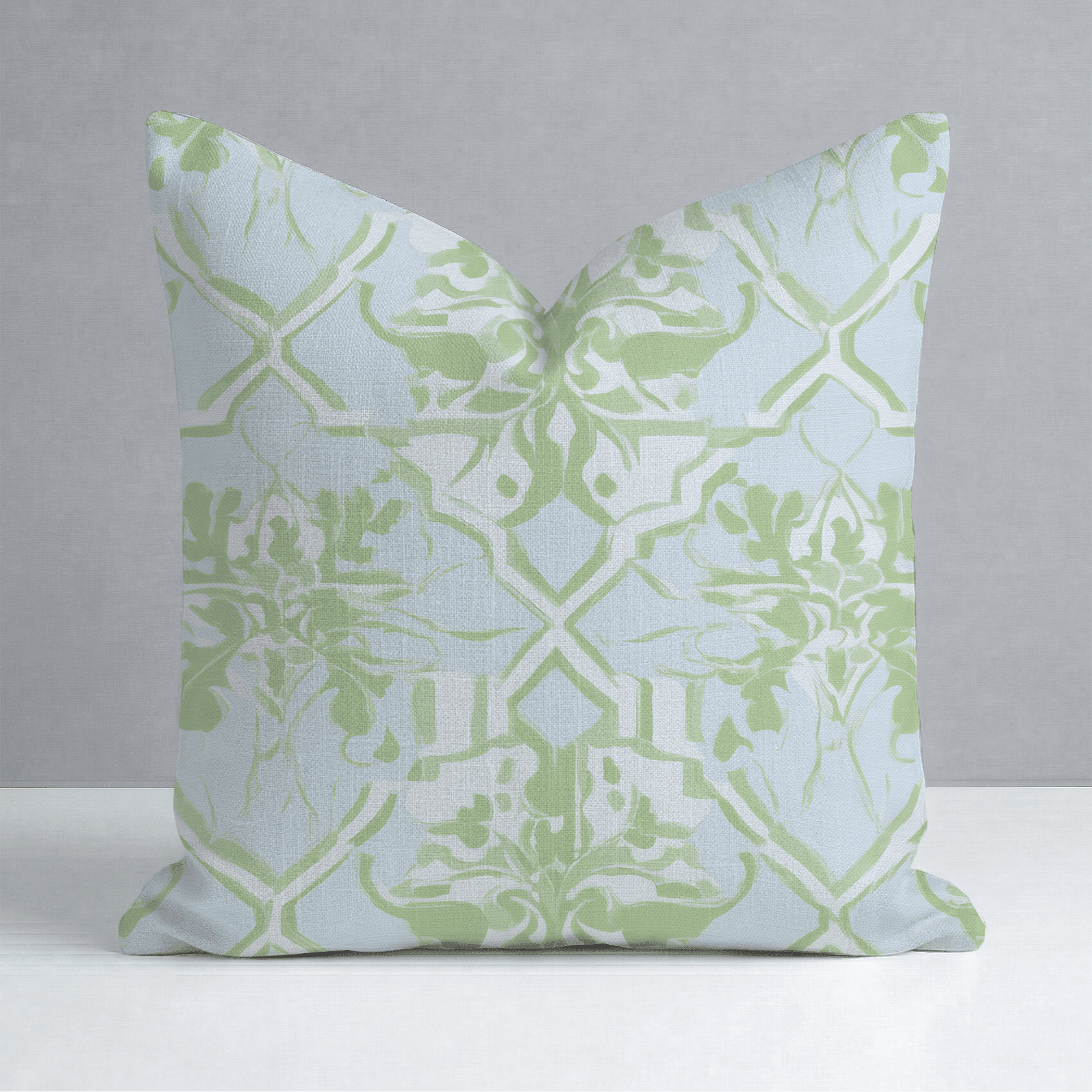 Green Throw Pillows - Lemon Park