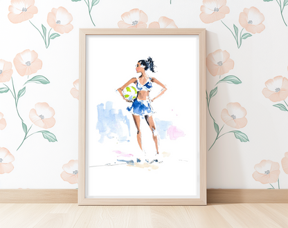 Sand & Spike -  Art Print