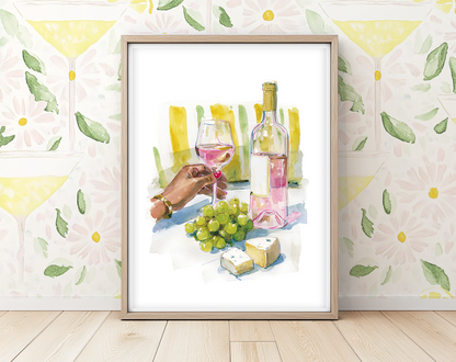 Rose Hour - Art Print