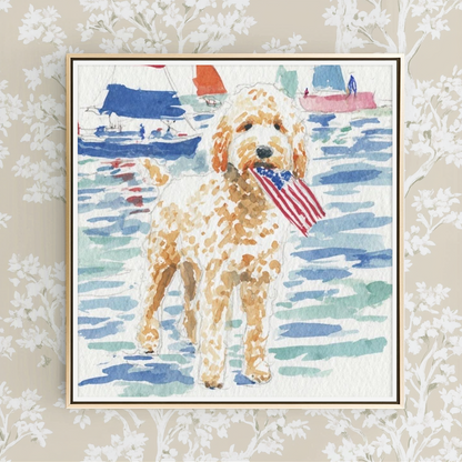 Doodle Sailer -  Art Print