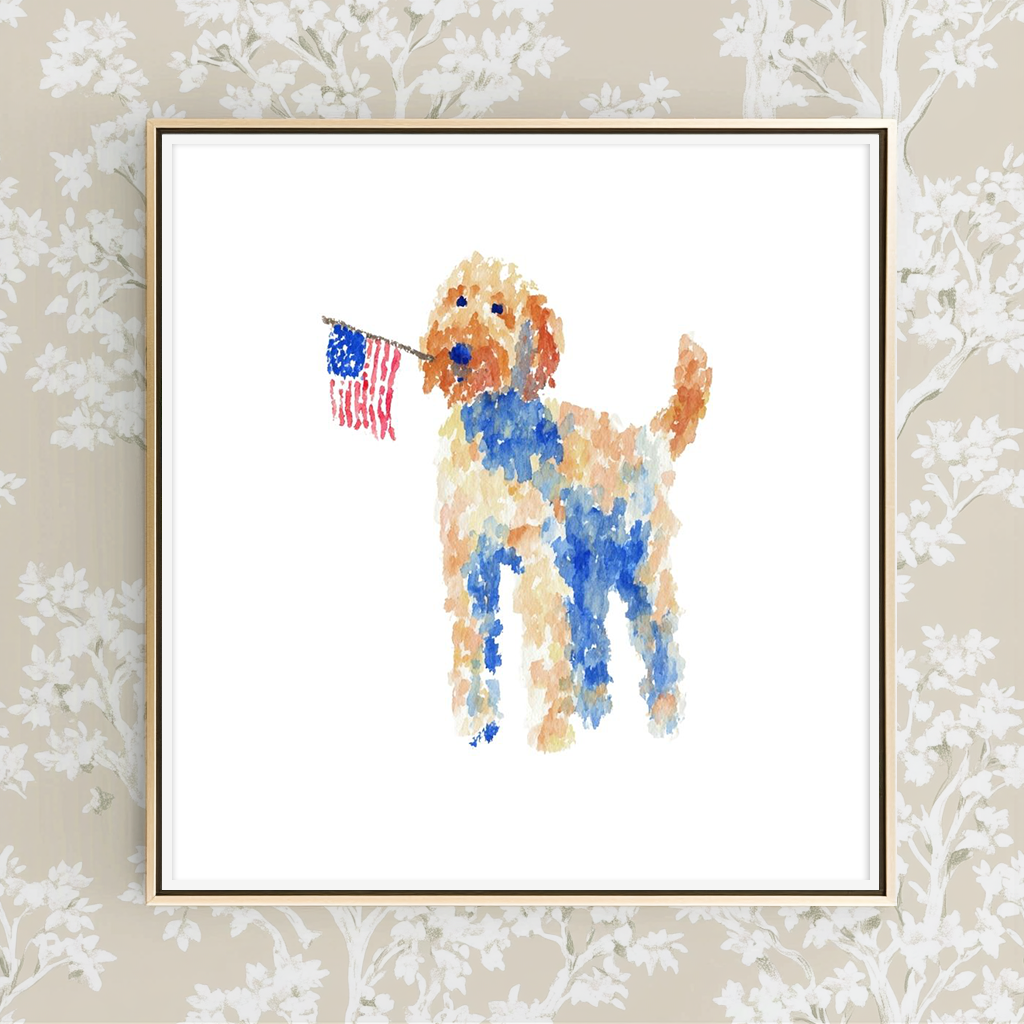 All-American -  Art Print
