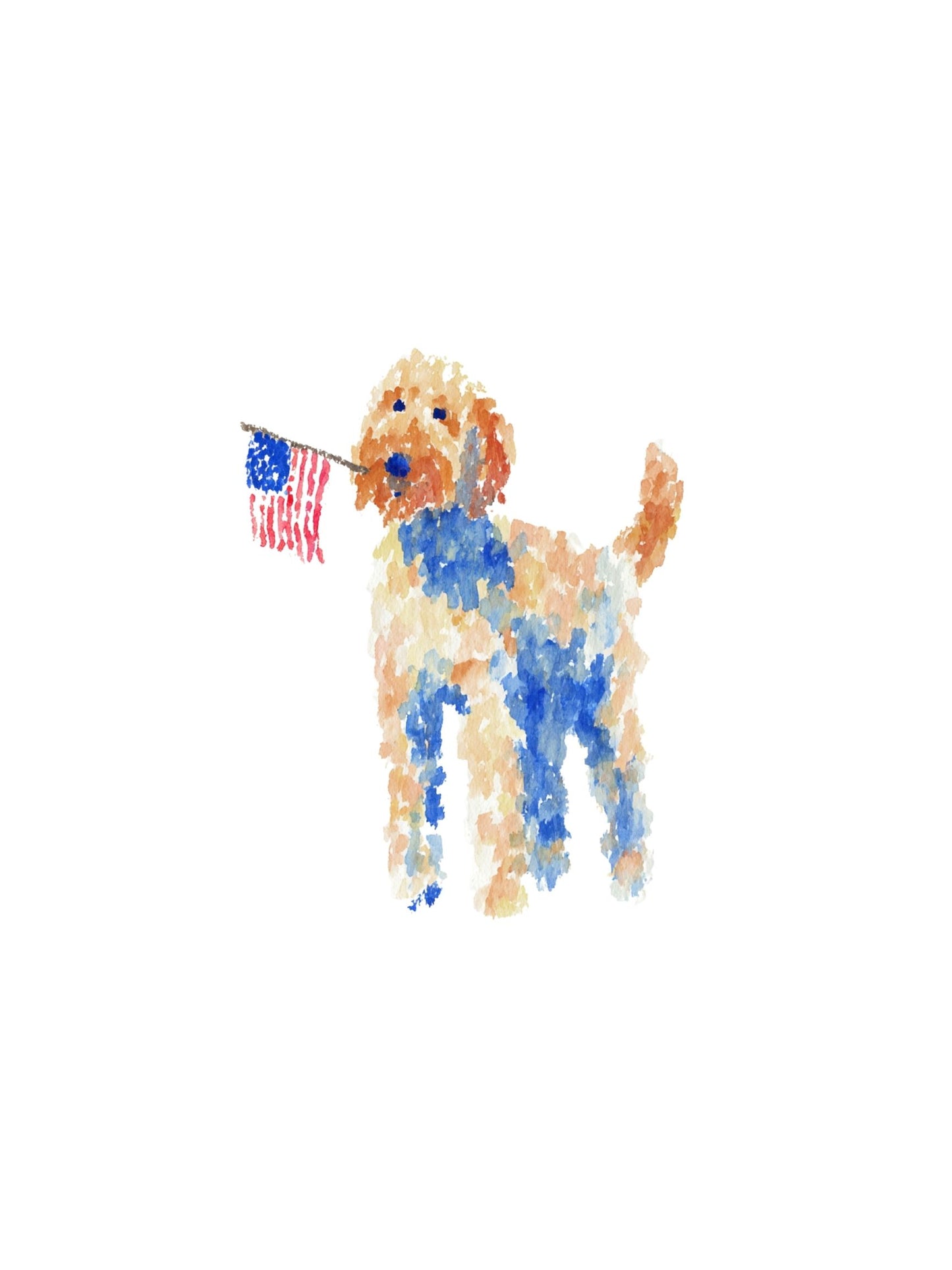 All-American -  Art Print