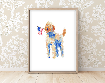All-American -  Art Print