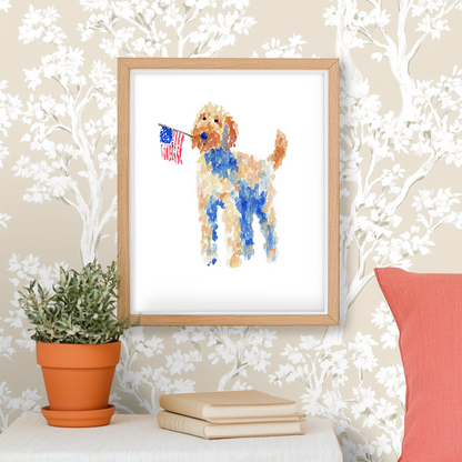 All-American -  Art Print