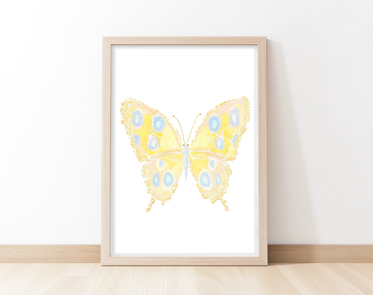 Summer Butterfly - Art Print