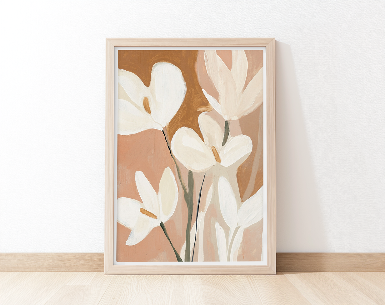 Toffee Bloom - Art Print