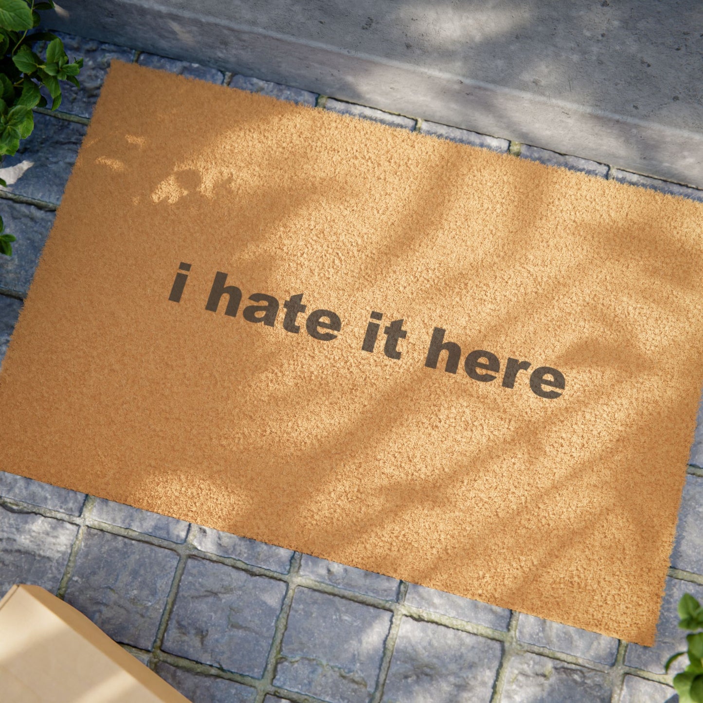 Hate it Here Doormat