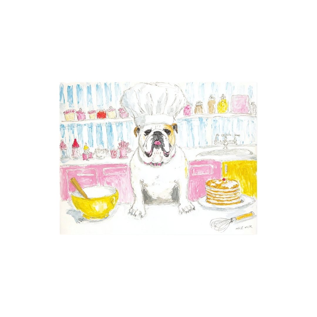 Bulldog Bakery -  Art Print