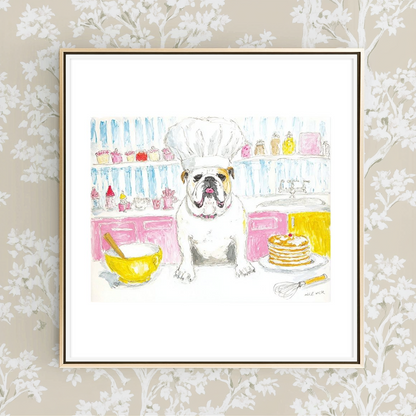 Bulldog Bakery -  Art Print