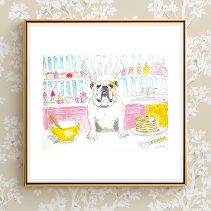 Bulldog Bakery -  Art Print