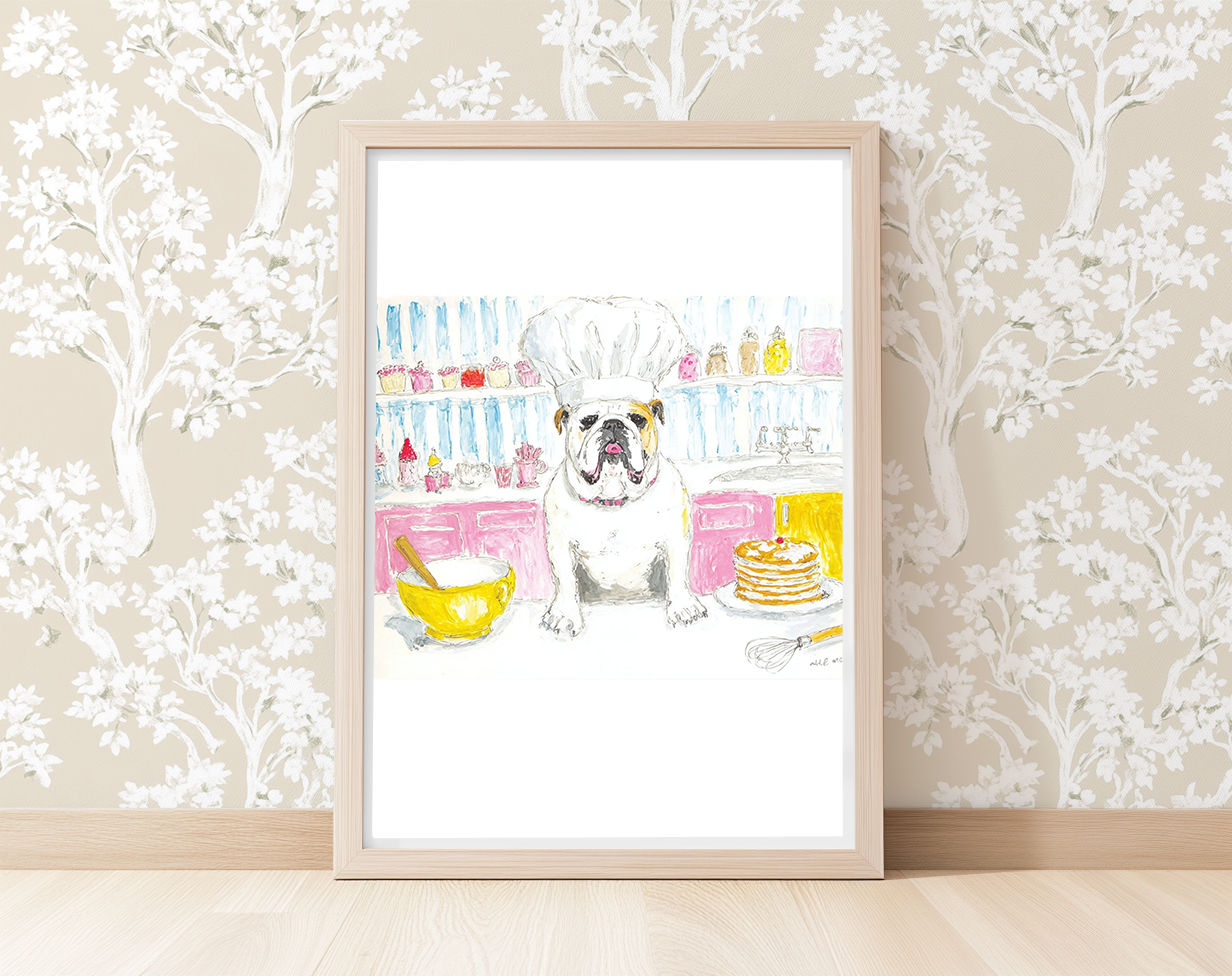 Bulldog Bakery -  Art Print