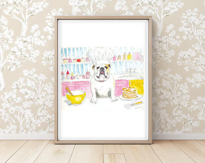 Bulldog Bakery -  Art Print