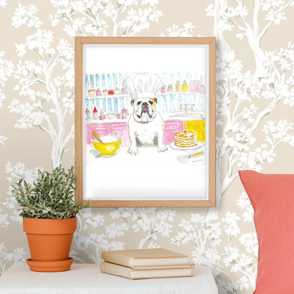 Bulldog Bakery -  Art Print