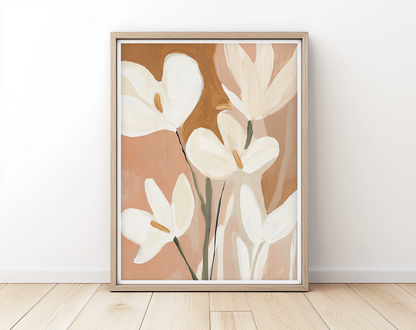 Toffee Bloom - Art Print