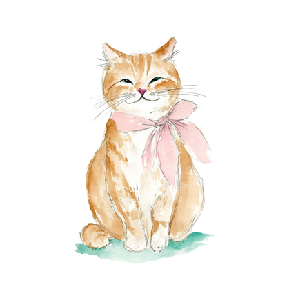 Orange Tabby - Art Print