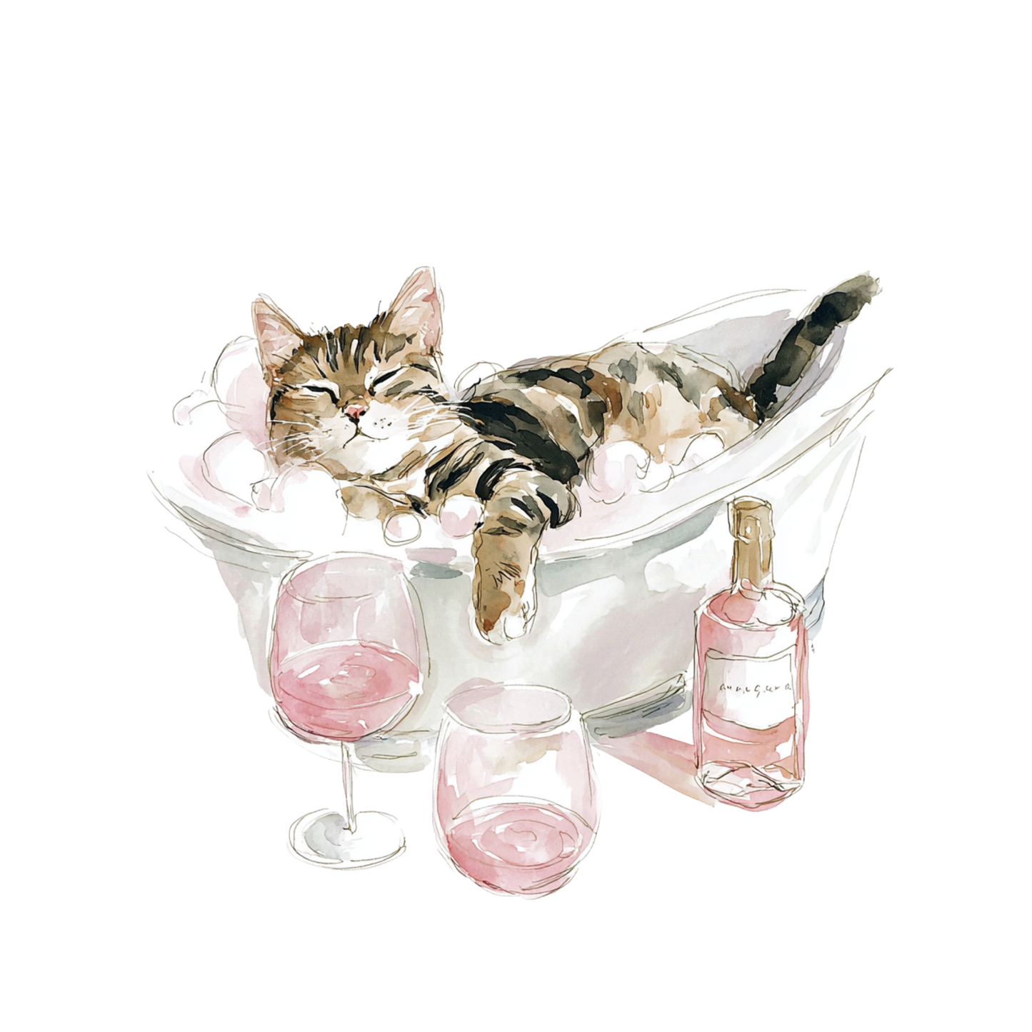Paws & Prosecco - Art Print