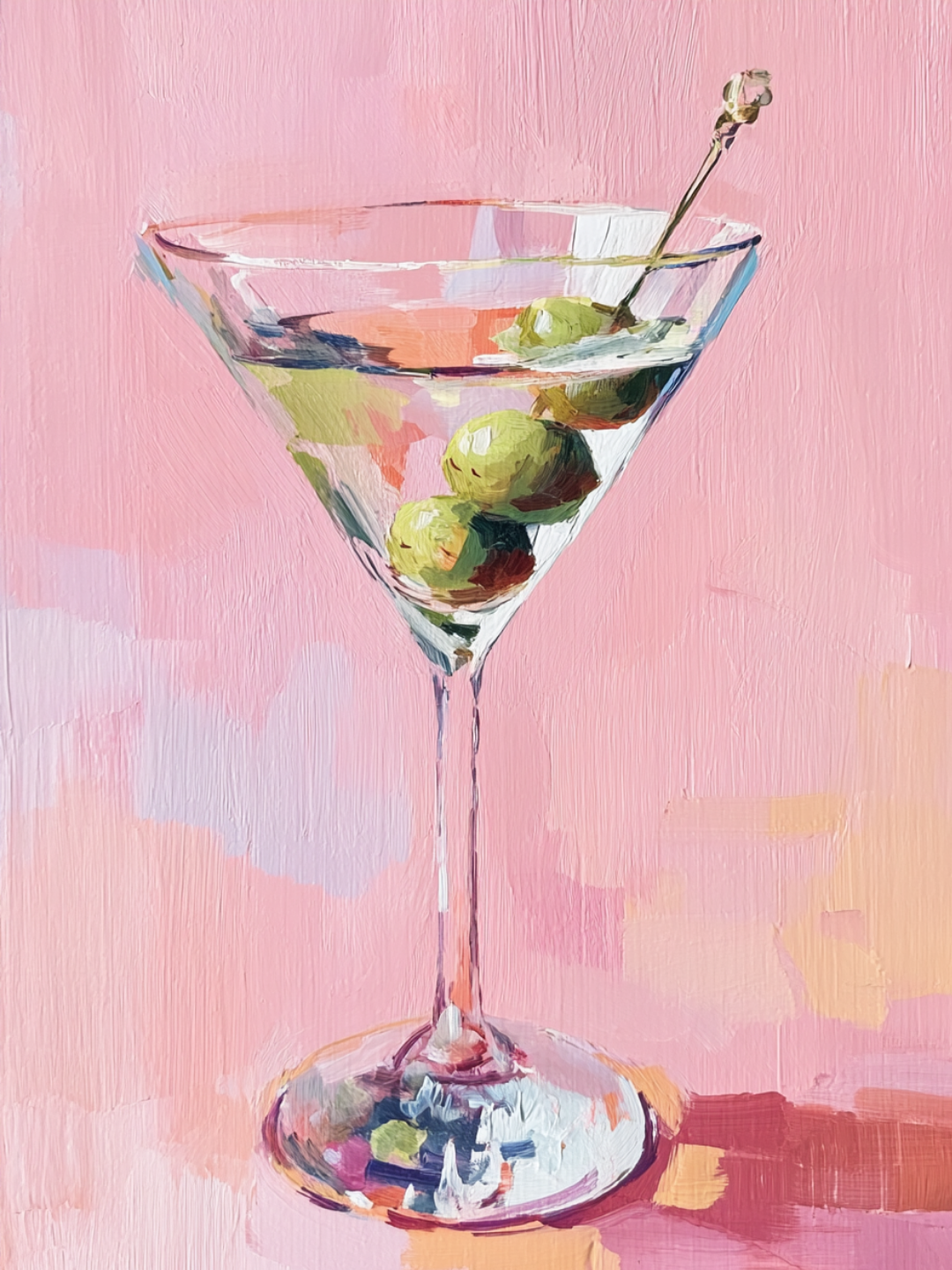 Classic Stir - Pink - Art Print