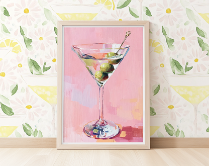 Classic Stir - Pink - Art Print