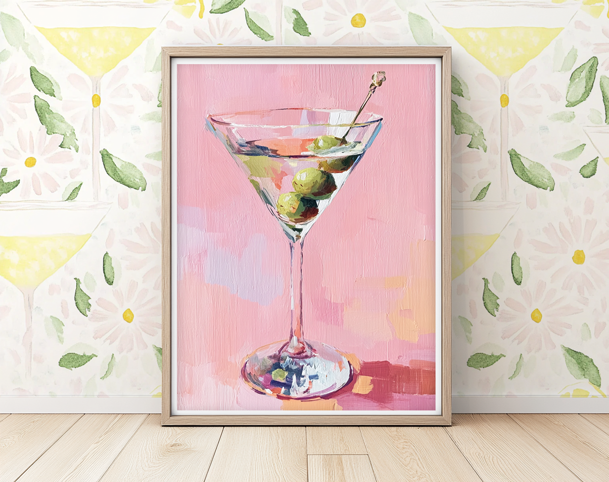 Classic Stir - Pink - Art Print