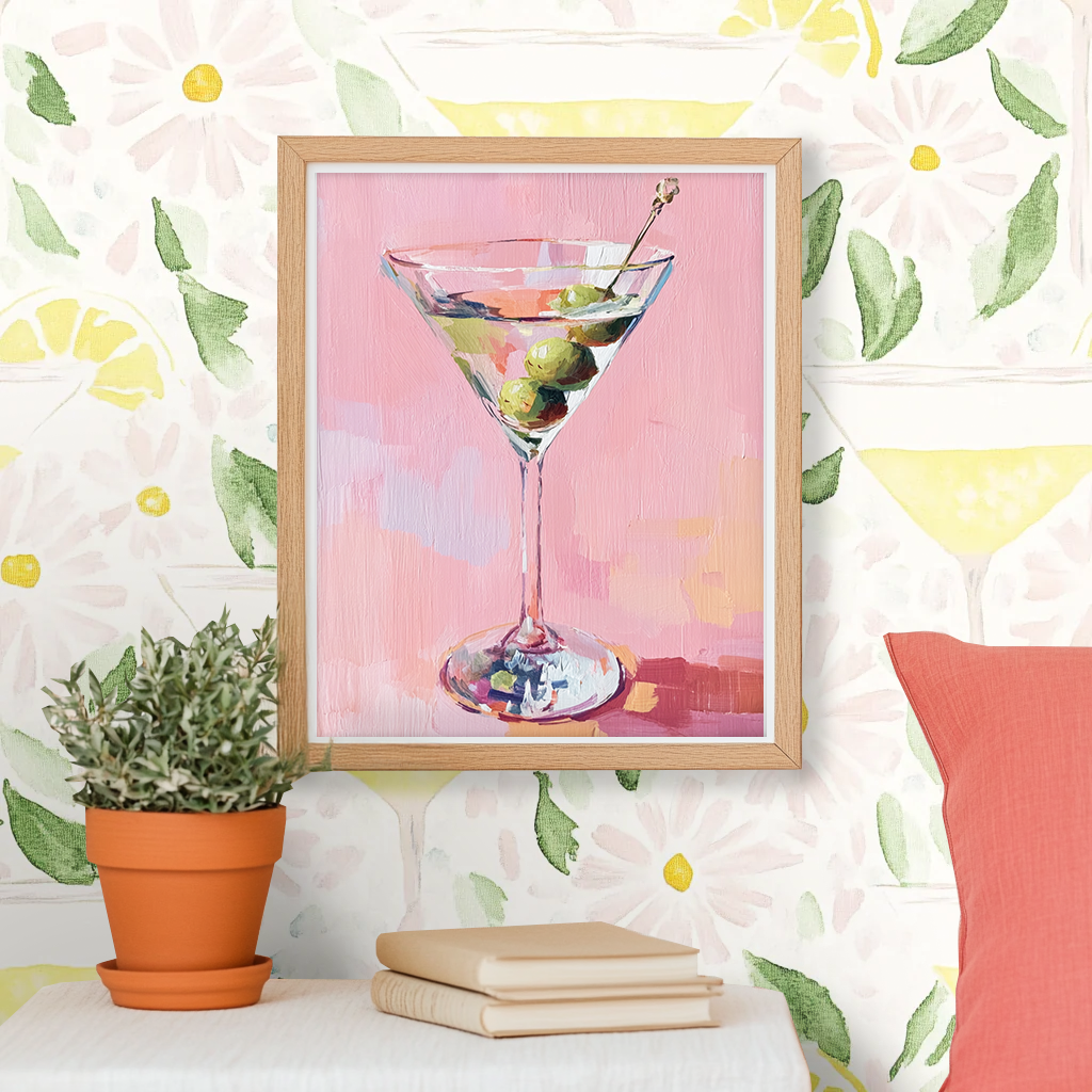 Classic Stir - Pink - Art Print