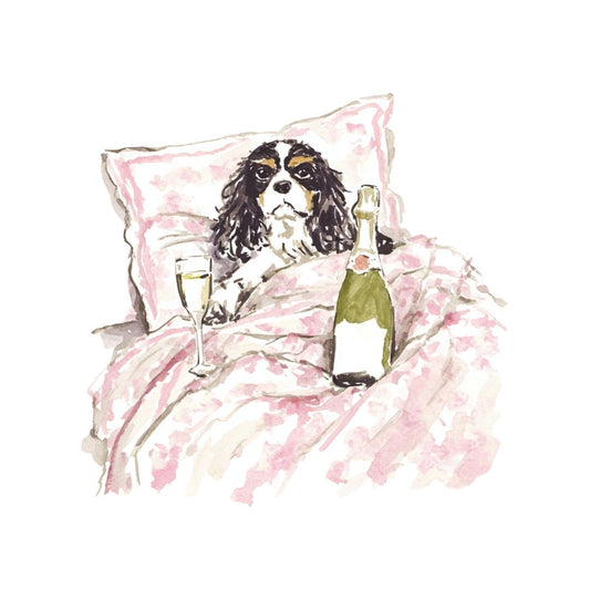 Breakfast in Bed -  Art Print