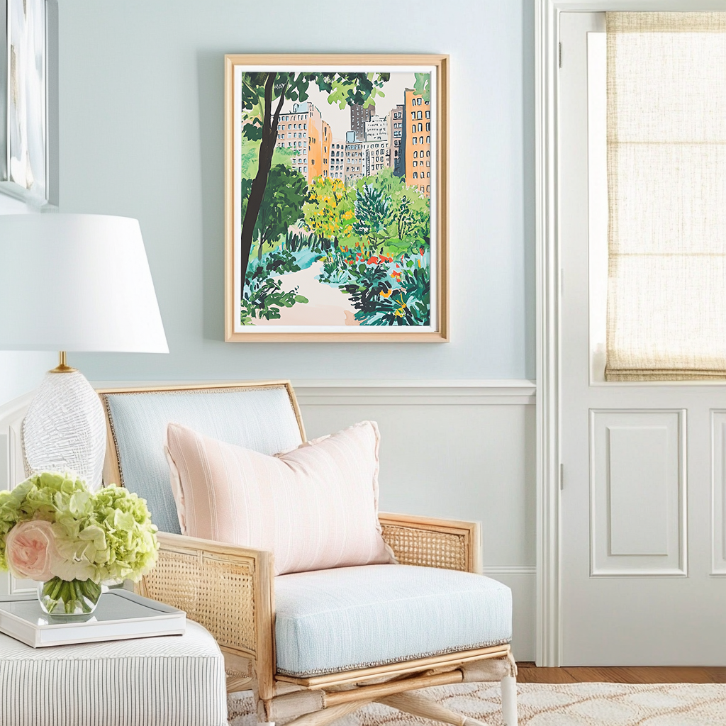 Kate's Summer - Art Print