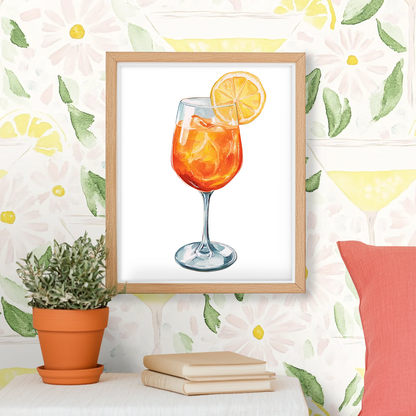 Golden Happy Hour - Art Print