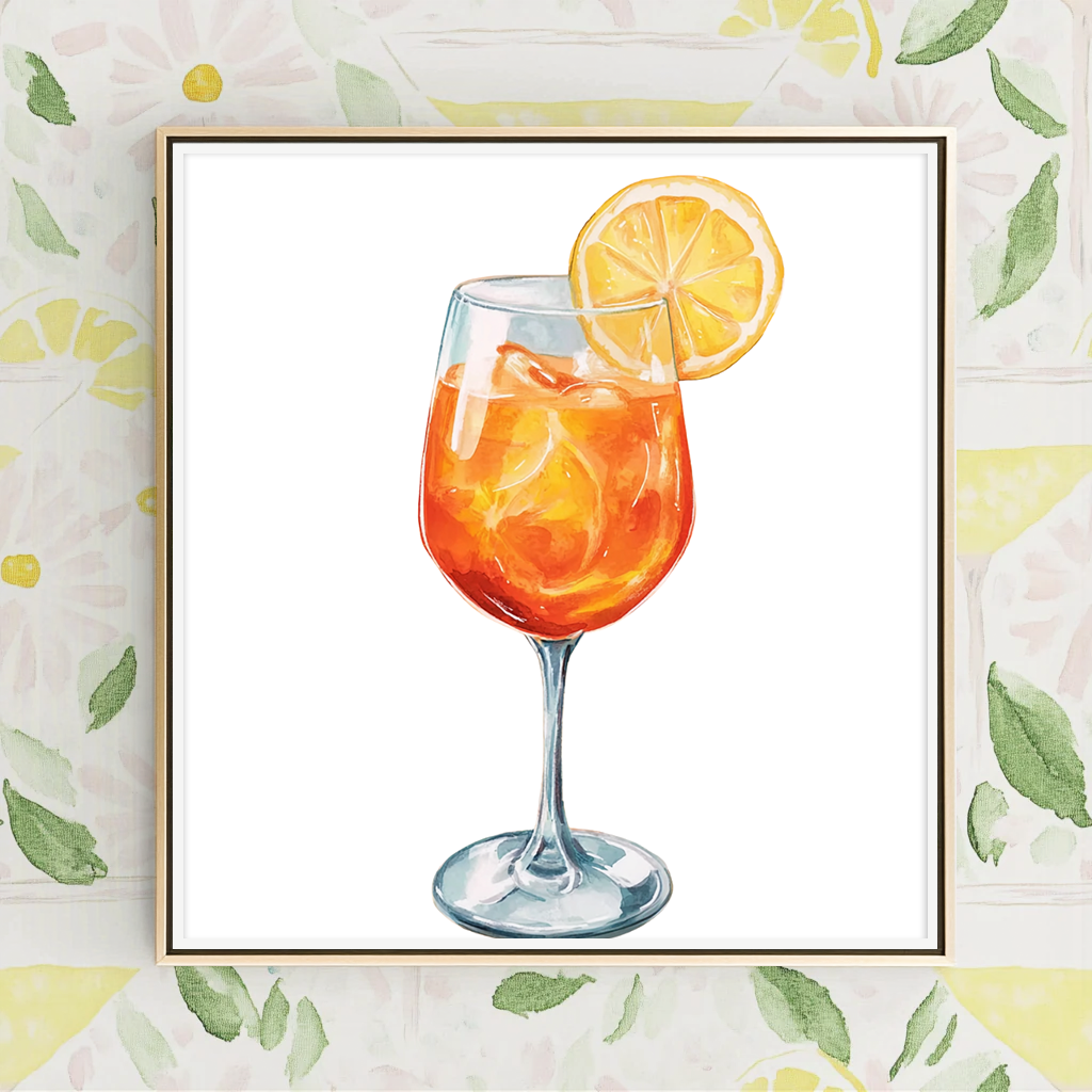 Golden Happy Hour - Art Print