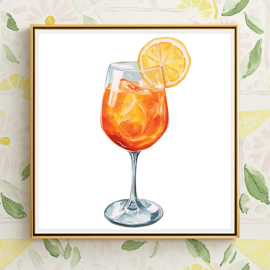 Golden Happy Hour - Art Print