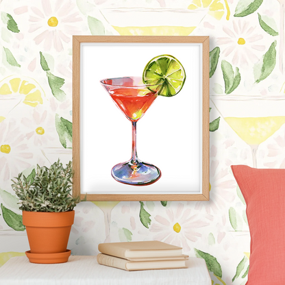 Pink Happy Hour - Art Print