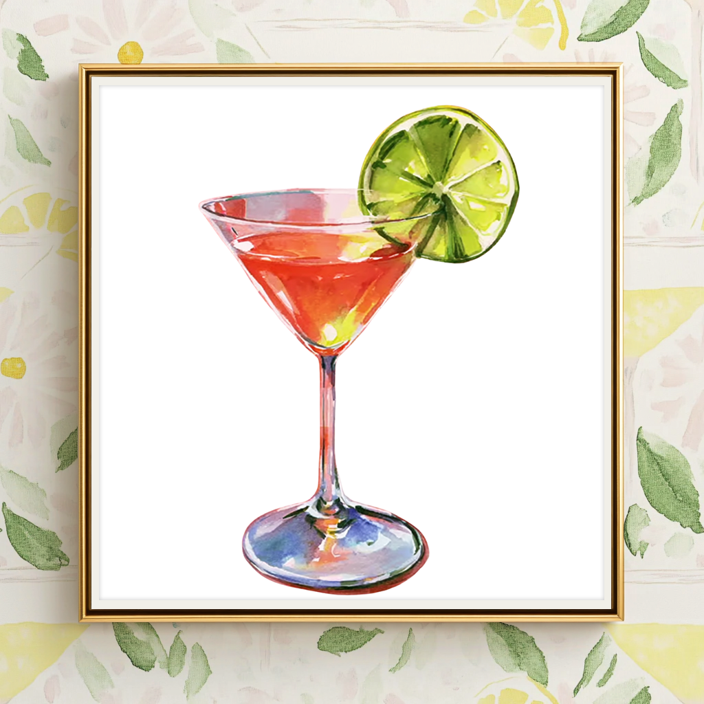 Pink Happy Hour - Art Print