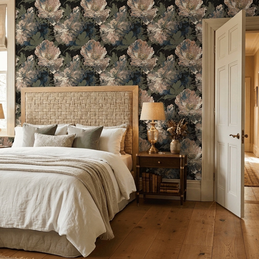 Blackmere Faux Grasscloth Wallpaper