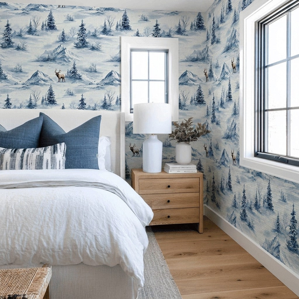 Granby Faux Grasscloth Wallpaper