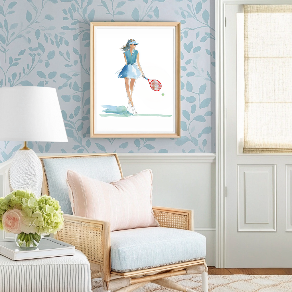 40-Love - Art Print