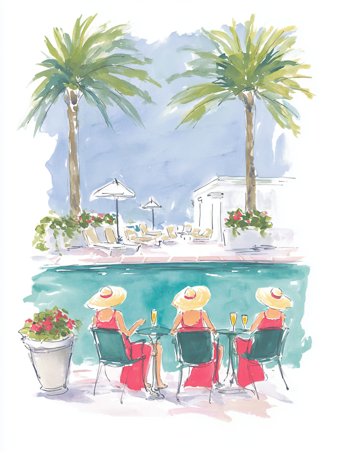 Palm Retreat - Art Print