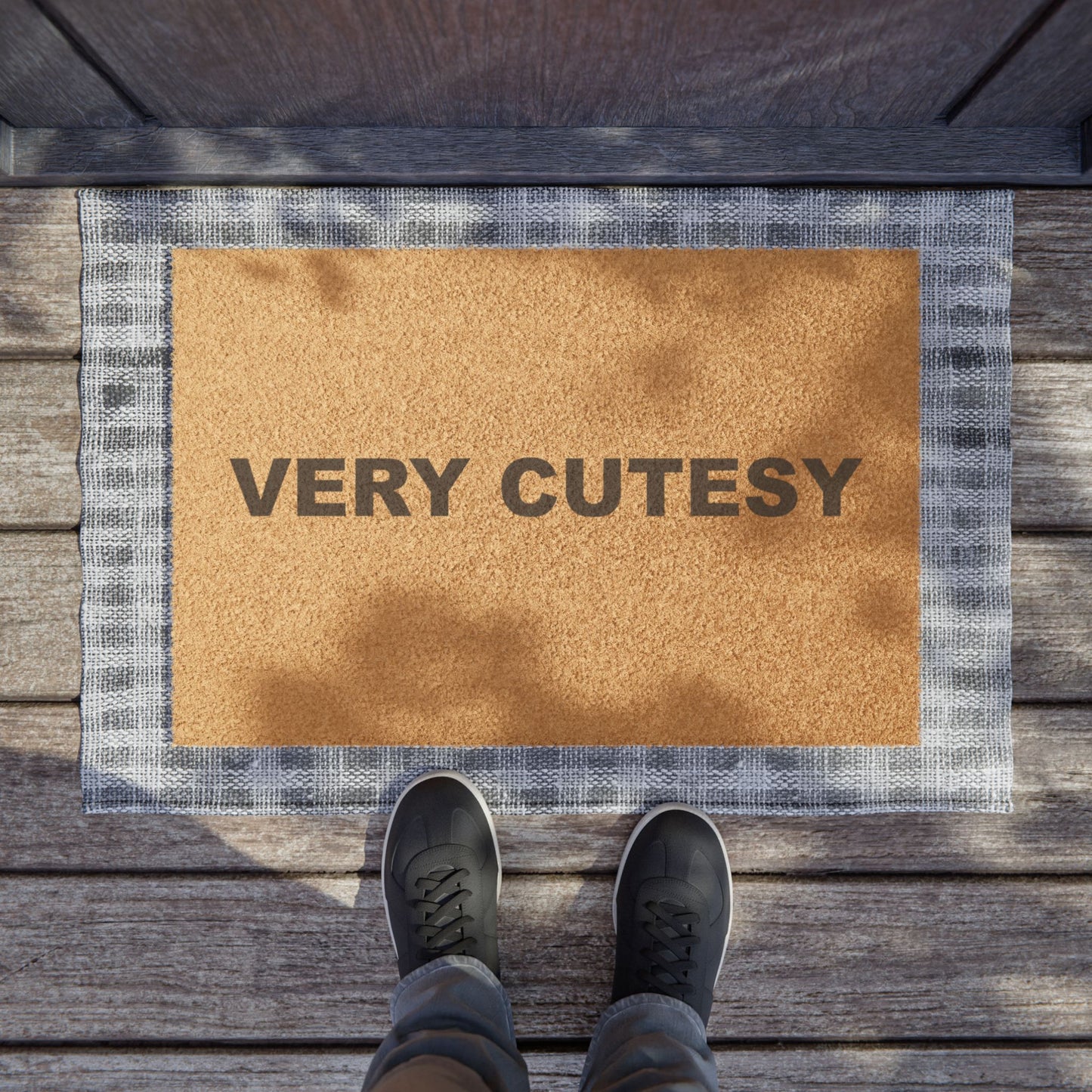 Very Cutesy Doormat