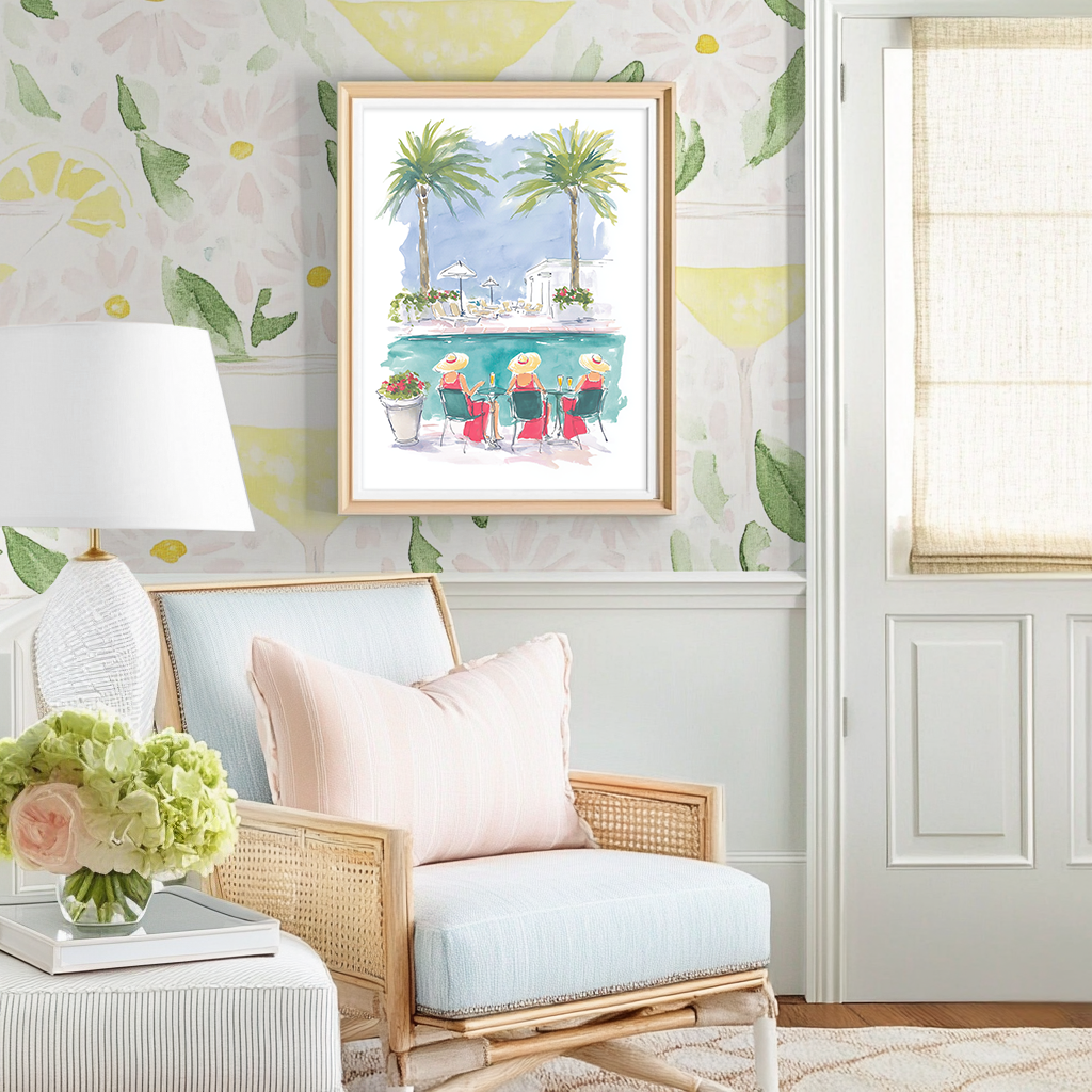 Palm Retreat - Art Print