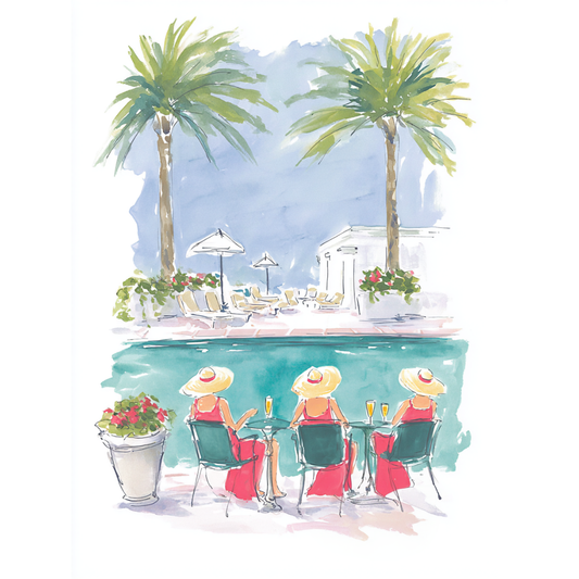 Palm Retreat - Art Print