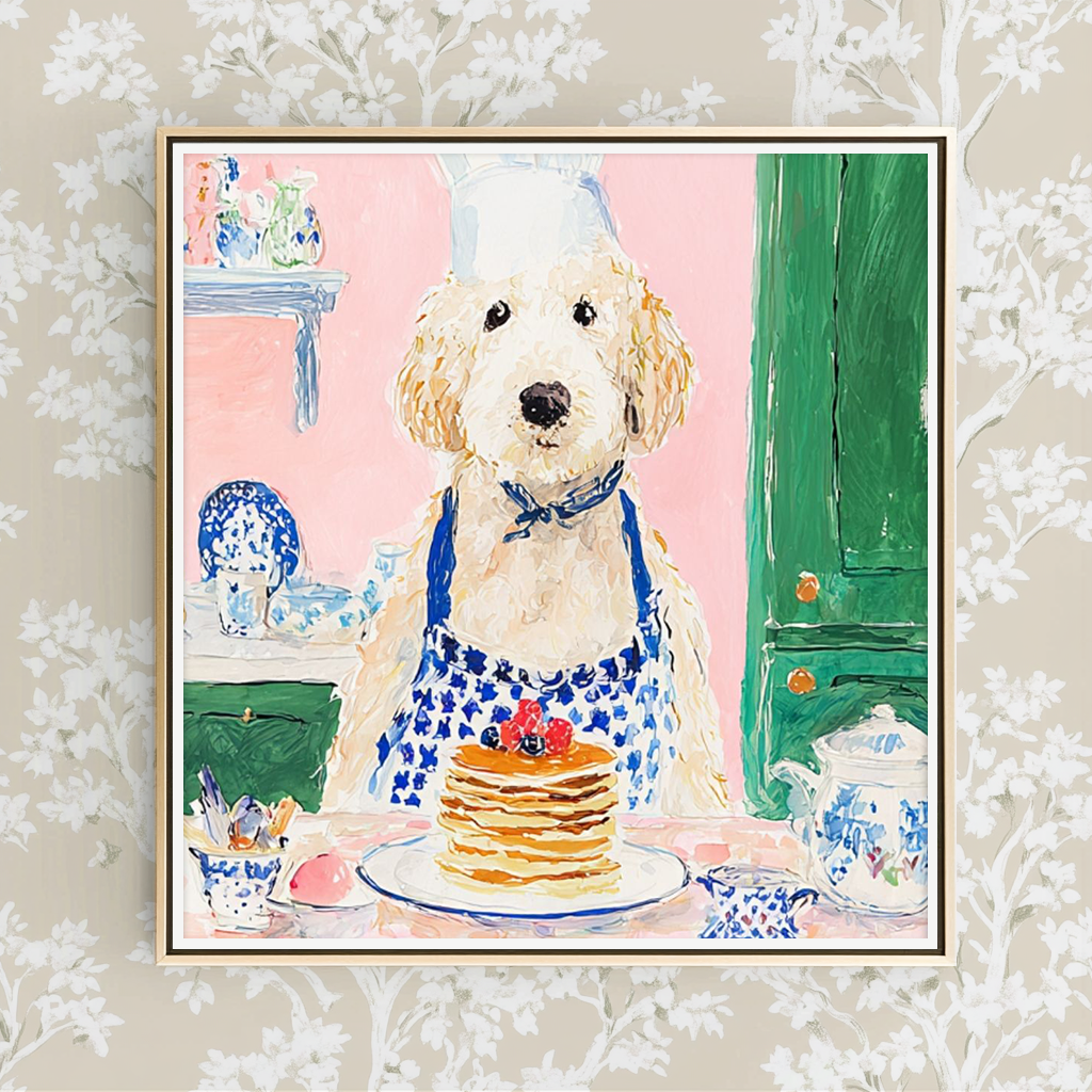 Golden Gourmet -  Art Print