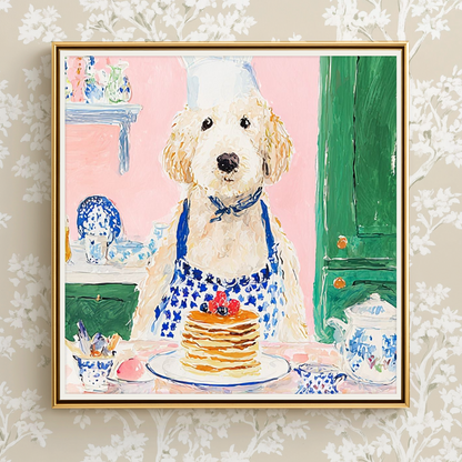 Golden Gourmet -  Art Print