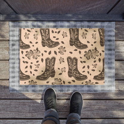 Cowgirl Doormat