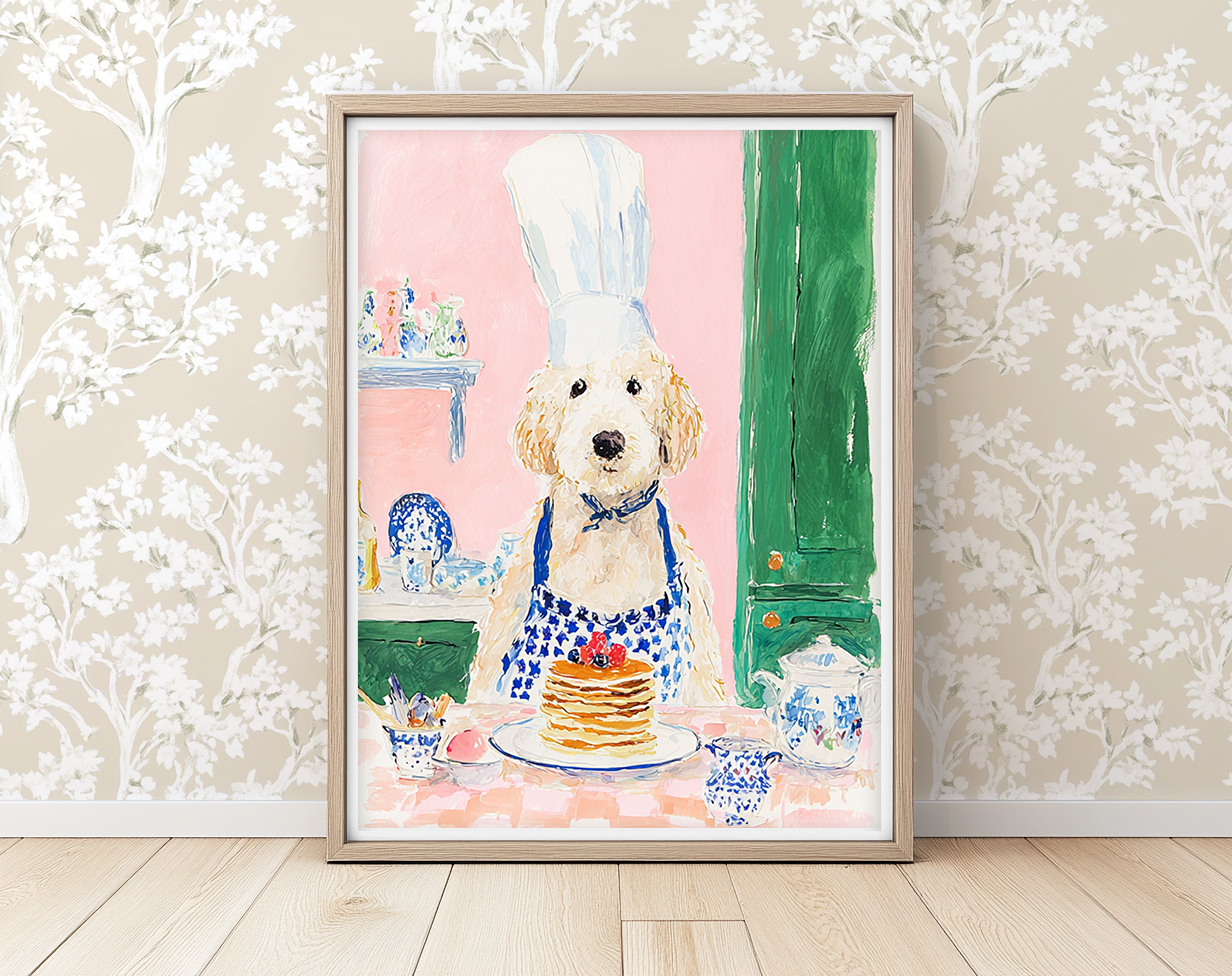 Golden Gourmet -  Art Print