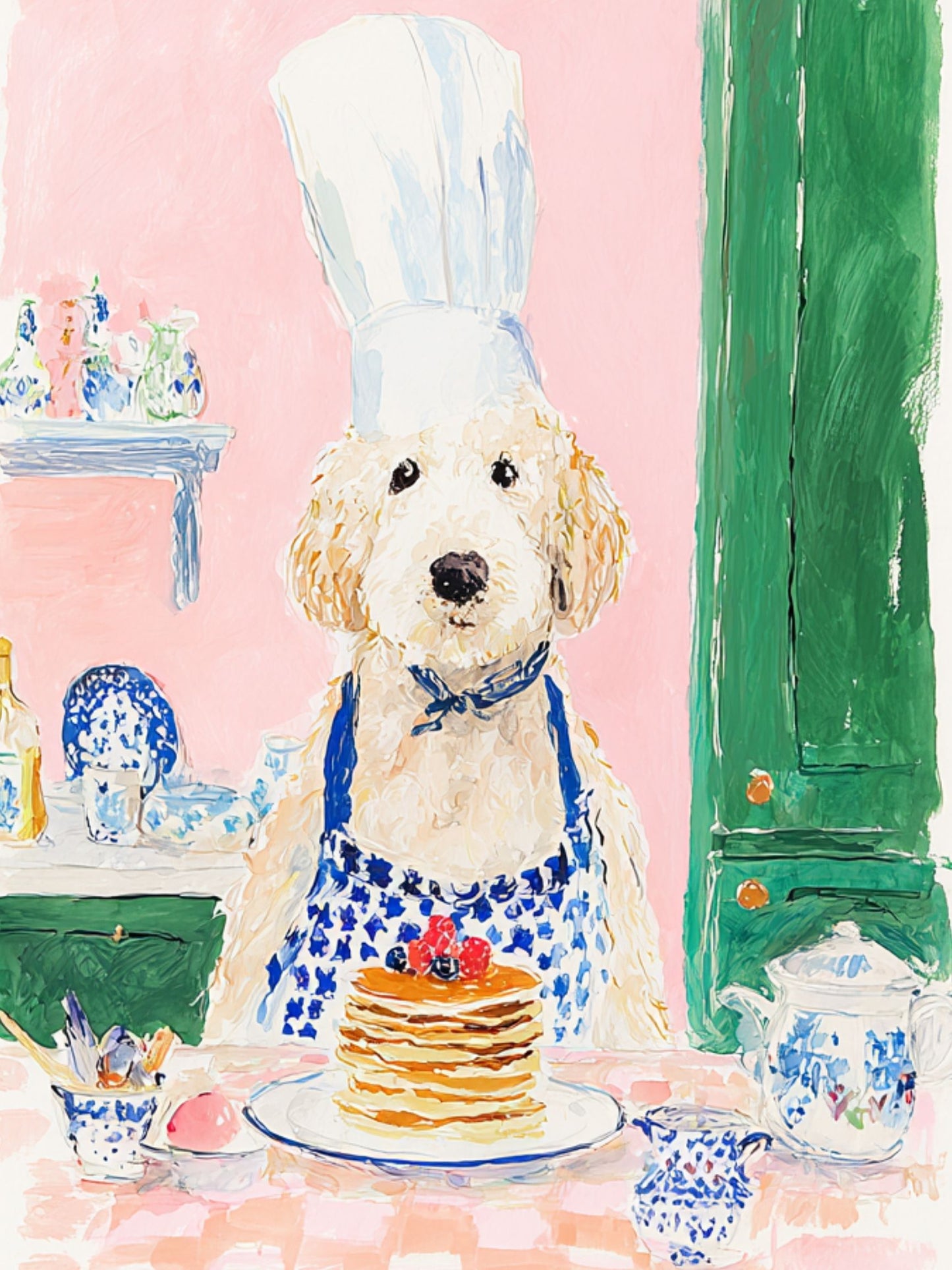 Golden Gourmet -  Art Print