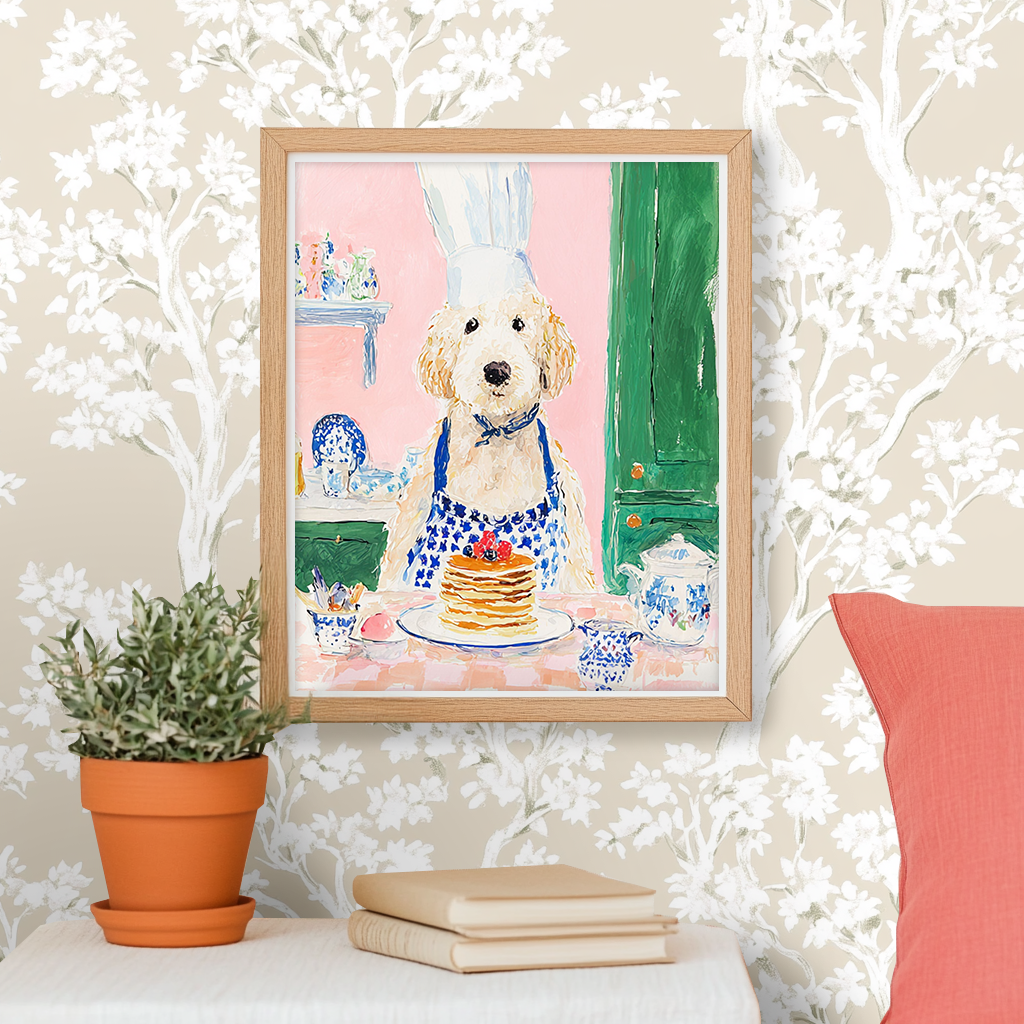 Golden Gourmet -  Art Print
