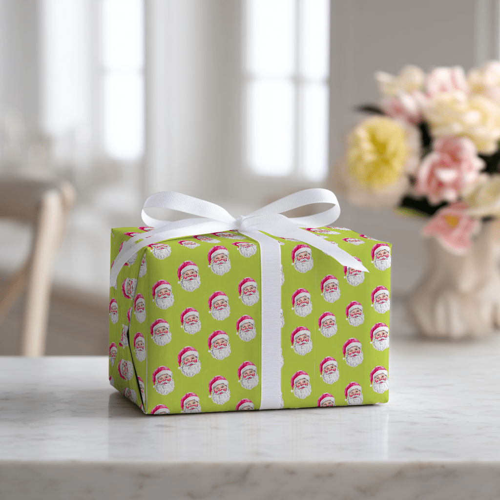 48th Lime - Wrapping Paper - Lemon Park