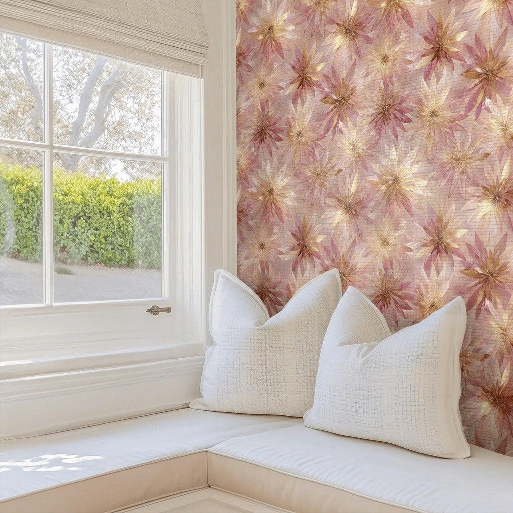 Florin Faux Grasscloth Wallpaper
