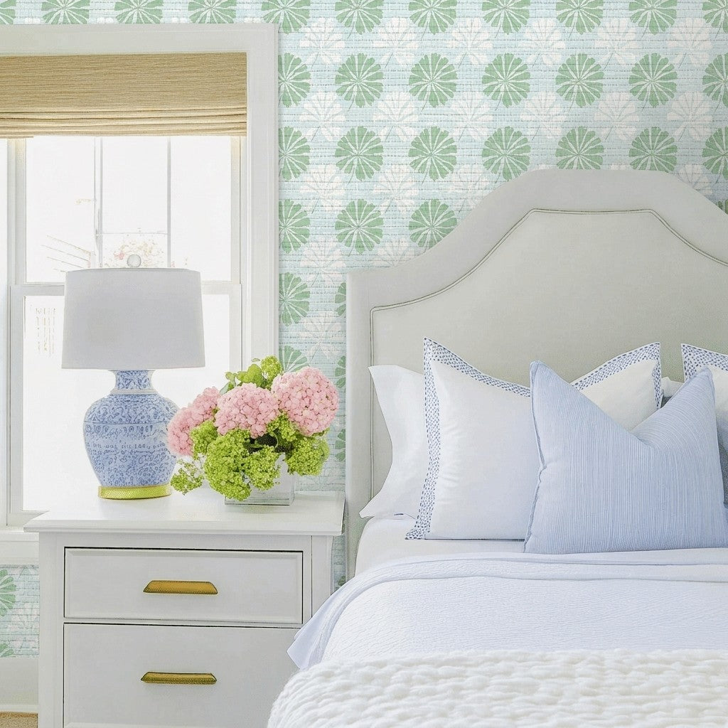 Marvey Faux Grasscloth Wallpaper