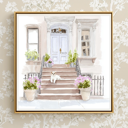 Brownstone Bud -  Art Print